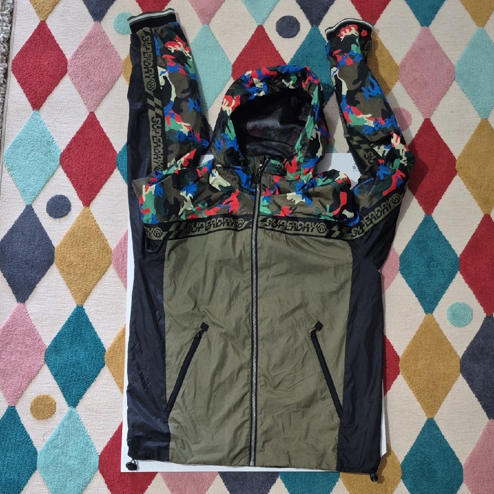 Superdry Hawk Colour Block Cagoule